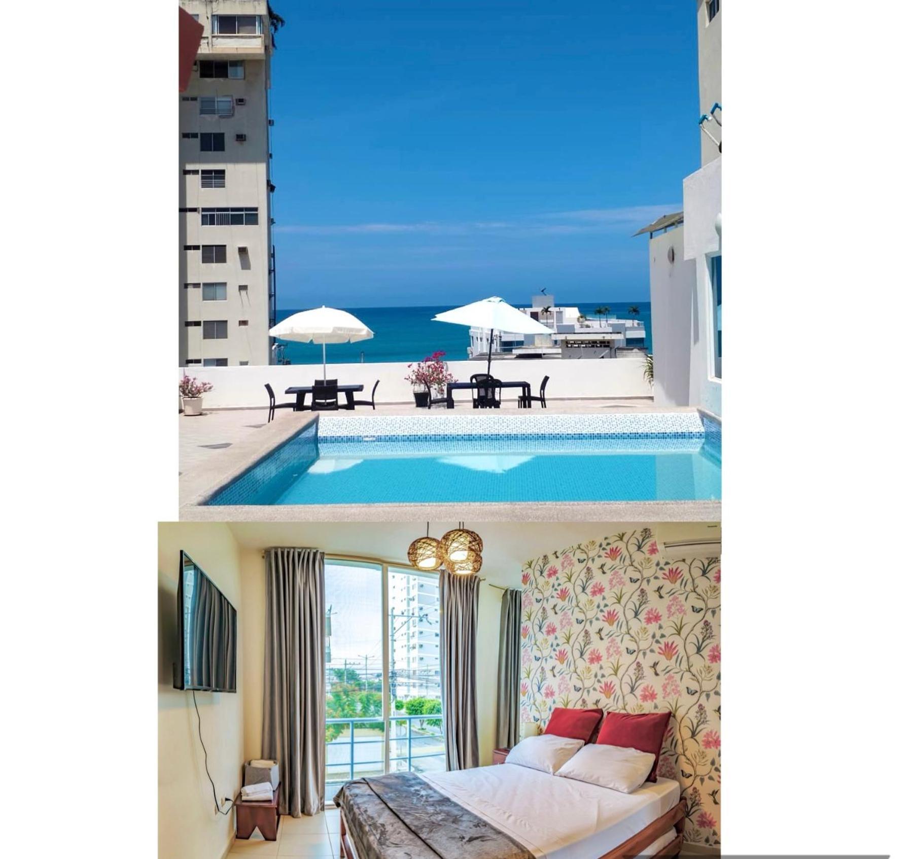Apto Segunda línea de playa San Lorenzo , Ideal Familias Salinas (Santa Elena) Exterior foto