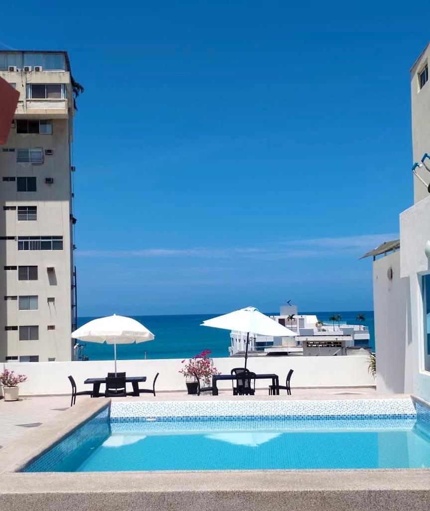 Apto Segunda línea de playa San Lorenzo , Ideal Familias Salinas (Santa Elena) Exterior foto